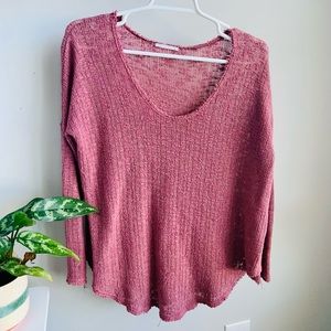 Long sleeved, loose but flattering fit!